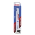 Lenox Bi-Metal Reciprocating Saw Blade 5-Piece Set 152 mm Length 0.9 mm Thickness 19 mm Width 14 Teeth Per Inch 20564614R