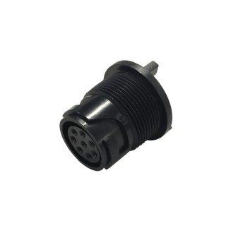 Bulgin Industrial Circular Connector 6 Contacts PCB Miniature Socket Female 600V IP66 IP68 IP69K Buccaneer 4000 PXP4013/06S
