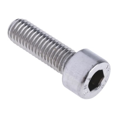 RS PRO Stainless Steel Hex Socket Cap Screw M8 x 25 mm DIN 912 Plain Finish 281-164
