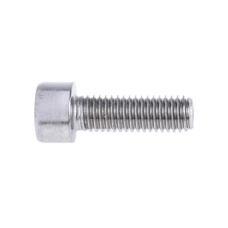 RS PRO Stainless Steel Hex Socket Cap Screw M8 x 25 mm DIN 912 Plain Finish 281-164