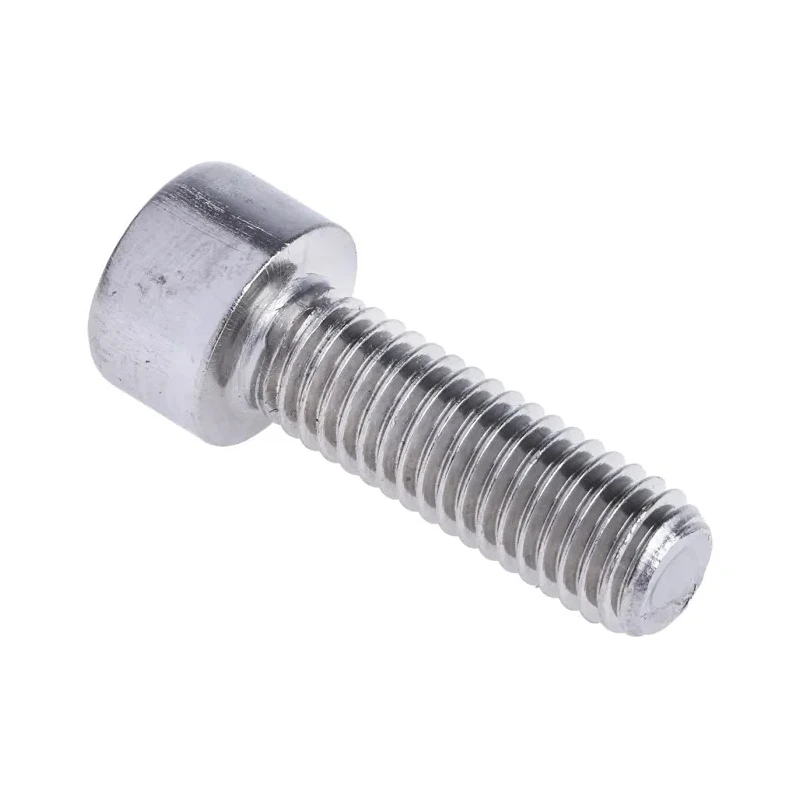 RS PRO Stainless Steel Hex Socket Cap Screw M8 x 25 mm DIN 912 Plain Finish 281-164