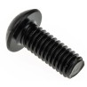RS PRO Bright Zinc Steel Hex Socket Cap Screw M4 x 10 mm Grade 10.9 ISO 7380 281-221