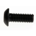 RS PRO Bright Zinc Steel Hex Socket Cap Screw M4 x 10 mm Grade 10.9 ISO 7380 281-221