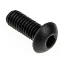 RS PRO Bright Zinc Steel Hex Socket Cap Screw M4 x 10 mm Grade 10.9 ISO 7380 281-221