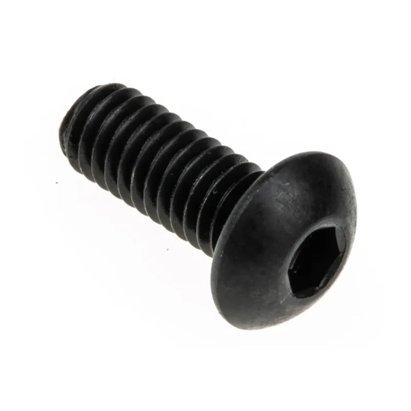 RS PRO Bright Zinc Steel Hex Socket Cap Screw M4 x 10 mm Grade 10.9 ISO 7380 281-221