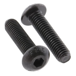 RS PRO Bright Zinc Steel Hex Socket Cap Screw, Hex Socket Drive, M5 x 20 mm 281-287