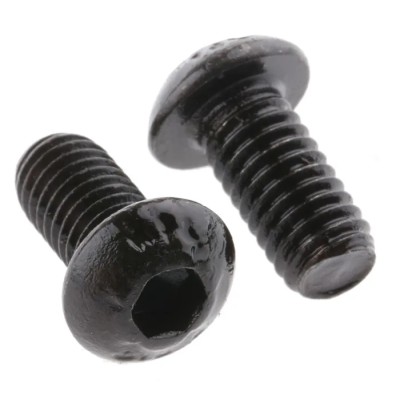 RS PRO Bright Zinc Steel Hex Socket Cap Screw M6 x 12 mm Grade 10.9 ISO 7380 281-293