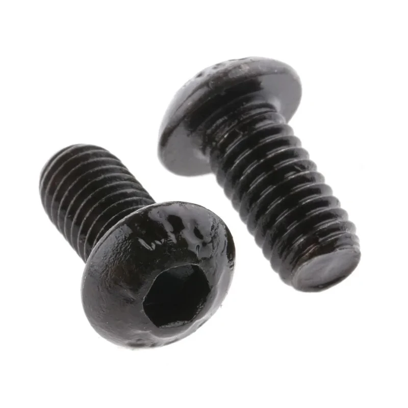 RS PRO Bright Zinc Steel Hex Socket Cap Screw M6 x 12 mm Grade 10.9 ISO 7380 281-293