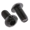 RS PRO Bright Zinc Steel Hex Socket Cap Screw M6 x 12 mm Grade 10.9 ISO 7380 281-293