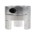 Ruland 57.2 mm OD Elastomer Aluminium Zero Backlash Clamp Jaw Coupler MJC57-32-A