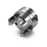 Ruland Aluminium Zero Backlash Jaw Coupling Hub, 50.8 mm OD, 61 mm Length, Elastomer Element MJC51-25-A