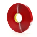 3M VHB Double Sided Acrylic Foam Tape, Clear, 19mm Width x 33m Length, 0.5mm Thickness, Model 4905F 3M 4905 19mm x 33m