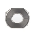 Ruland Stainless Steel Two Piece Shaft Collar, Clamp Screw M4 x 12, OD 28 mm, Width 11 mm OF-MSP-12-SS