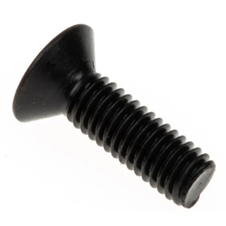 RS PRO Plain Steel Hex Socket Countersunk Screw M3 x 10 mm, Grade 10.9 Steel, DIN 7991 281-394