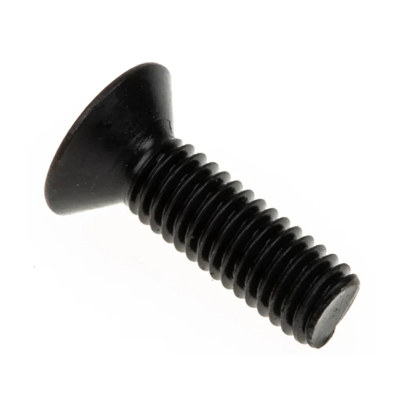 RS PRO Plain Steel Hex Socket Countersunk Screw M3 x 10 mm, Grade 10.9 Steel, DIN 7991 281-394
