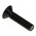 RS PRO Plain Steel Hex Socket Countersunk Screw M3 x 12 mm, Steel Material, Hex Socket Drive, DIN 7991 Standard 281-401