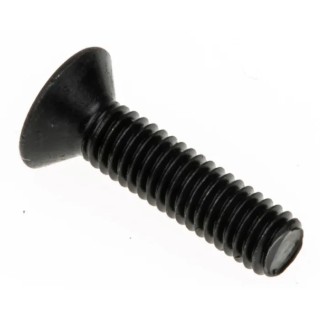 RS PRO Plain Steel Hex Socket Countersunk Screw M3 x 12 mm, Steel Material, Hex Socket Drive, DIN 7991 Standard 281-401