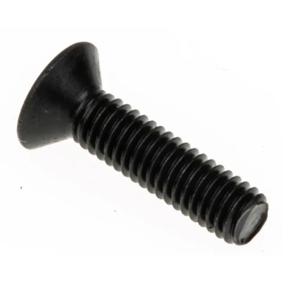 RS PRO Plain Steel Hex Socket Countersunk Screw M3 x 12 mm, Steel Material, Hex Socket Drive, DIN 7991 Standard 281-401