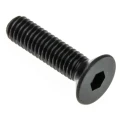 RS PRO Plain Steel Hex Socket Countersunk Screw M3 x 12 mm, Steel Material, Hex Socket Drive, DIN 7991 Standard 281-401