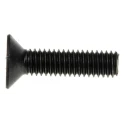 RS PRO Plain Steel Hex Socket Countersunk Screw M3 x 12 mm, Steel Material, Hex Socket Drive, DIN 7991 Standard 281-401