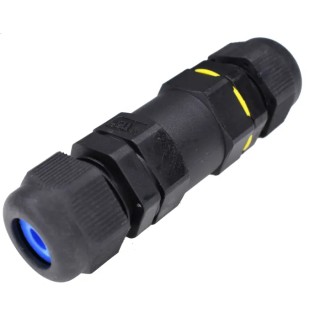 Amphenol Industrial Circular Connector, 3 Contacts, Cable Mount, Socket Female, IP68, Polymer Housing, 450V SC-L-PG12-03-BL