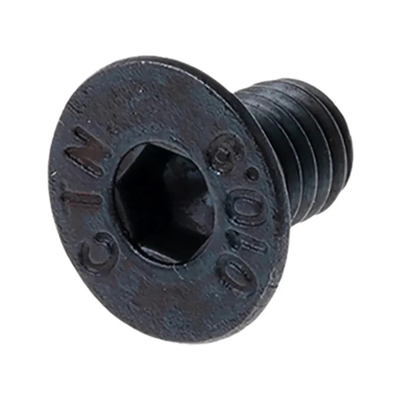 RS PRO Plain Steel Hex Socket Countersunk Screw M6 x 10 mm 10.9 Grade Steel DIN 7991 281-495