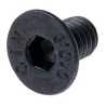 RS PRO Plain Steel Hex Socket Countersunk Screw M6 x 10 mm 10.9 Grade Steel DIN 7991 281-495