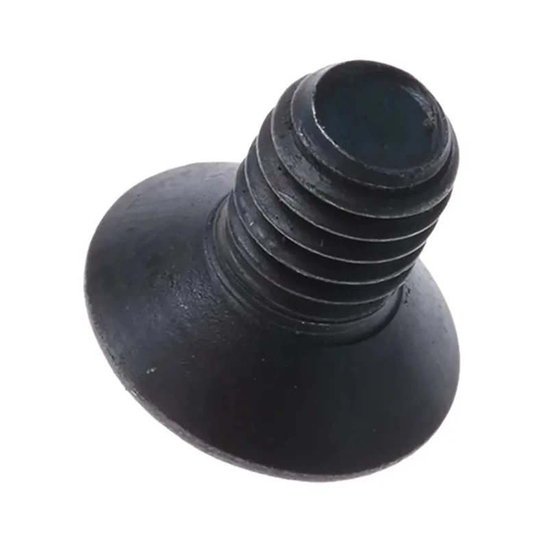 RS PRO Plain Steel Hex Socket Countersunk Screw M6 x 10 mm 10.9 Grade Steel DIN 7991 281-495