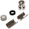 CAMDENBOSS Circular Connector Socket Female IP68 Brass Housing Clamp Termination CCV1C/CD