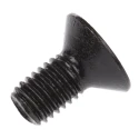 RS PRO Plain Steel Hex Socket Countersunk Screw M8 x 16 mm 10.9 Grade Steel DIN 7991 281-546