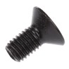 RS PRO Plain Steel Hex Socket Countersunk Screw M8 x 16 mm 10.9 Grade Steel DIN 7991 281-546