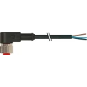 RS PRO Sensor Actuator Cable Female 5 Way Right Angle to Unterminated, 2m, Polyvinyl Chloride Jacket, IP67, 60V AC 174-7861