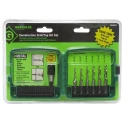Greenlee Tap Set M3 x M10 Thread Drill/Tap Kit, HSS Material, 6 Pieces 50121510