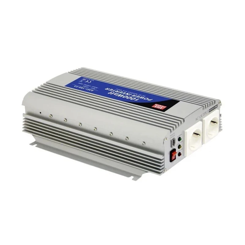 MEAN WELL Screw 1000W Power Inverter 24V DC Input 230V AC Output A302-1K0-F3