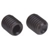 RS PRO Steel M8 x 10 mm Grub Screw Plain Cup DIN 916 Black 281-675