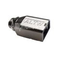 Amphenol Industrial Straight Circular Connector Adapter 1000V 1 Female 1 Male RJS-12X08FF-LS7001