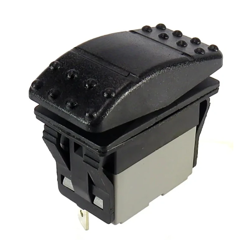 RS PRO DPDT, On-Off-On On-Off-(On) Rocker Switch Panel, Polyamide Housing, Panel Mount, 16/20A, IP67, 21.1 x 37 mm 174-8345