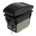 RS PRO Illuminated DPST Momentary Mom-Off Rocker Switch Panel 5A 30V DC 250V AC IP67 174-8351