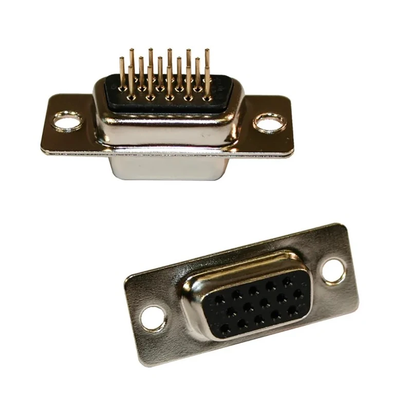 Norcomp 180 26 Way Straight 2.29 mm Pitch Through Hole D-Sub Connector with 4-40 Board Lock Female 180-026-213R911