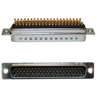 Norcomp D-Sub Connector 15 Way Straight Panel Mount Male 2.286 mm Pitch 180-M15-103L001