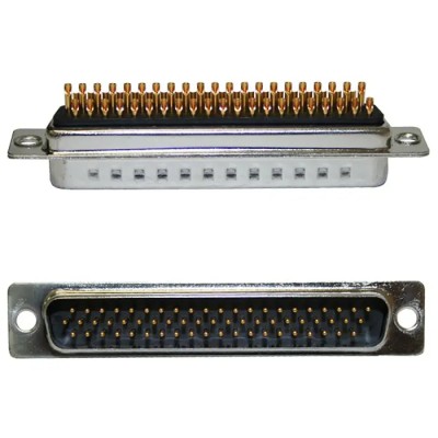 Norcomp D-Sub Connector 15 Way Straight Panel Mount Male 2.286 mm Pitch 180-M15-103L001