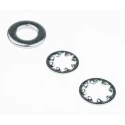 RS PRO 2700 piece Steel Washer Kit Zinc Plated Steel Internal Tooth Plain Spring Washers 281-956