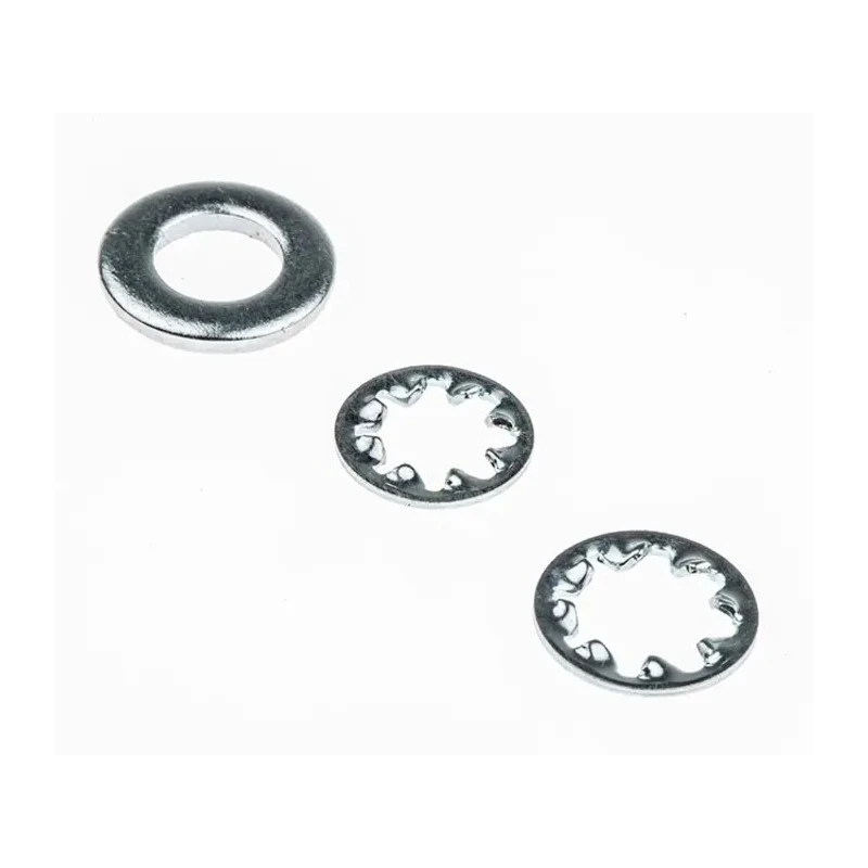 RS PRO 2700 piece Steel Washer Kit Zinc Plated Steel Internal Tooth Plain Spring Washers 281-956