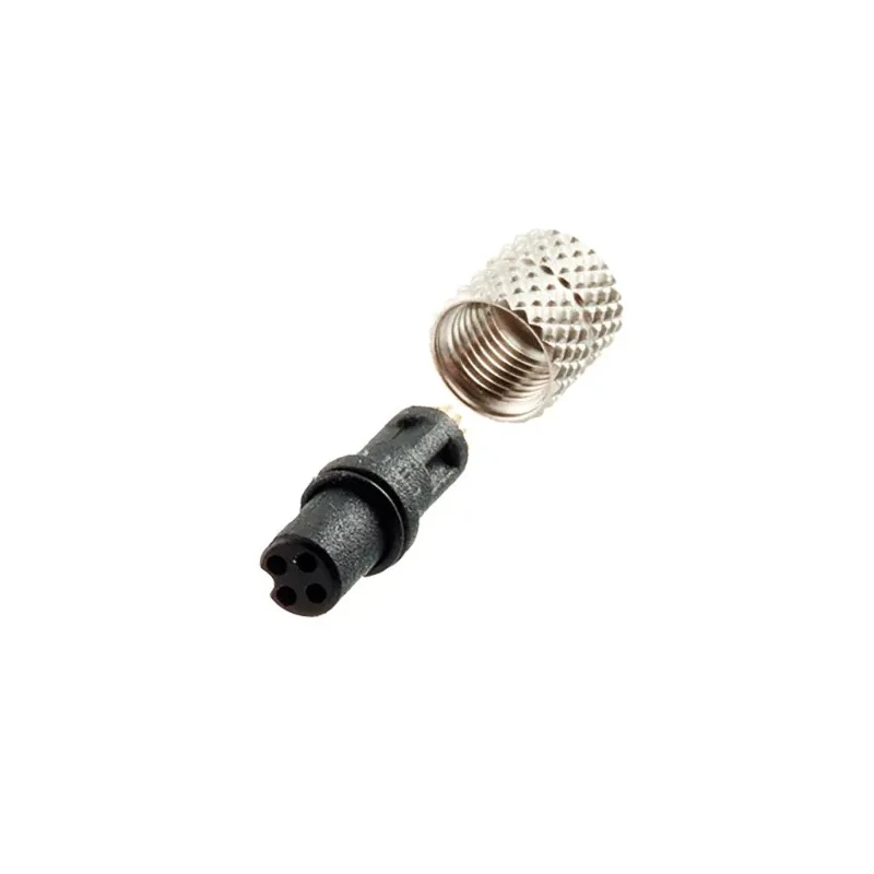 Norcomp Industrial Circular Connector Socket 2 Contacts Cable Mount M5 Series IP67 IP68 60V 1A 850-002-203RSS4