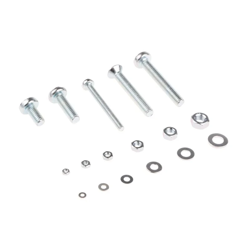 RS PRO Steel 3165 Piece Pozidriv Drive Machine Screw Drive Screw/Bolt Kit 281-962
