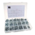 RS PRO Steel 3165 Piece Pozidriv Drive Machine Screw Drive Screw/Bolt Kit 281-962
