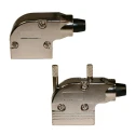 Norcomp 981 Series Zinc Right Angle D-Sub Backshell 9 Way 981-009-130R121
