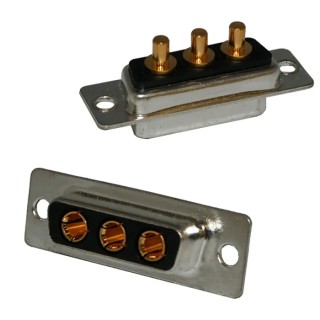 Norcomp D-Sub Connector 3 Way Straight 6.85 mm Pitch Through Hole Male Steel Housing 681M3W3103L001