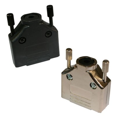 Norcomp Zinc Straight D-Sub Backshell 25 Contacts Nickel over Copper Plating 970-025-030R121