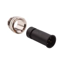 Norcomp Industrial Circular Connector 8 Contacts 5A Panel Mount M12 Plug Male IP67 859-008-103R004